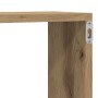 Estante de pared Set de 4 Roble artesanal Madera 80 x 15 x 26 cm de , Estantes y estanterías - Ref: Foro24-862642, Precio: 56...
