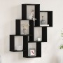 Armario de pared Negro Roble 78x15x92 cm Madera Derivada de , Estantes y estanterías - Ref: Foro24-862649, Precio: 47,34 €, D...