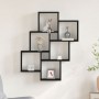 Armario de pared Negro Roble 78x15x92 cm Madera Derivada de , Estantes y estanterías - Ref: Foro24-862649, Precio: 47,34 €, D...