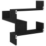 Estantes 2 piezas Negro Roble 40x40x49,5 cm Madera de , Estantes y estanterías - Ref: Foro24-862653, Precio: 42,27 €, Descuen...