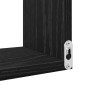 Estantes 2 piezas Negro Roble 40x40x49,5 cm Madera de , Estantes y estanterías - Ref: Foro24-862653, Precio: 42,27 €, Descuen...