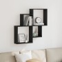 Armario de pared Negro Roble 80x15x78,5 cm Madera de ingeniería de , Estantes y estanterías - Ref: Foro24-862654, Precio: 39,...