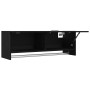 Armario Negro Roble 100x32,5x35 cm Madera de , Armarios roperos - Ref: Foro24-862657, Precio: 61,94 €, Descuento: %