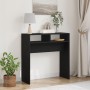 Mesa Consola  Roble Negro - 78x30x80 cm - Hecha de Madera Elaborada | Foro24.es | Tu tienda online para hogar, jardín y más Foro24.es
