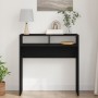 Mesa Consola  Roble Negro - 78x30x80 cm - Hecha de Madera Elaborada | Foro24.es | Tu tienda online para hogar, jardín y más Foro24.es