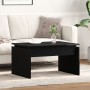 Mesa de café  Negra de Roble 68x38x50 cm de Madera Compuesta | Foro24.es | Tu tienda online para hogar, jardín y más Foro24.es