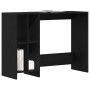Escritorio Negro Roble 102,5x35x75 cm Madera Ingenerizada de , Escritorios - Ref: Foro24-862664, Precio: 75,69 €, Descuento: ...
