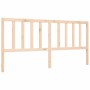 Estructura de cama con cabecero madera maciza 200x200 cm de vidaXL, Camas y somieres - Ref: Foro24-3193876, Precio: 139,26 €,...
