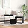 Mesas Nido  3 pcs de Madera Ingenierizada de Roble Negro | Foro24.es | Tu tienda online para hogar, jardín y más Foro24.es