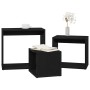 Mesas Nido  3 pcs de Madera Ingenierizada de Roble Negro | Foro24.es | Tu tienda online para hogar, jardín y más Foro24.es