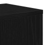 Conjunto de Mesas Laterales Apilables de 3 Piezas de Madera Ingenierada en Negro de , Mesas auxiliares - Ref: Foro24-862676, ...