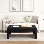 Mesa de Café de Roble Negro - 100x100x35 cm Hecha de Madera Elaborada de , Mesas de centro - Ref: Foro24-862678, Precio: 81,6...