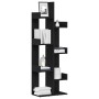 Estantería Roble Negro 48x25,5x140 cm Madera Compuesta de , Librerías y estanterías - Ref: Foro24-862681, Precio: 57,66 €, De...