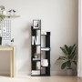 Estantería Roble Negro 48x25,5x140 cm Madera Compuesta de , Librerías y estanterías - Ref: Foro24-862681, Precio: 57,66 €, De...