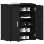 Armario para zapatos Negro Roble 60x35x70 cm Madera de , Zapateros y organizadores de calzado - Ref: Foro24-862682, Precio: 8...