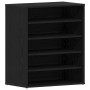 Armario para zapatos Negro Roble 60x35x70 cm Madera de , Zapateros y organizadores de calzado - Ref: Foro24-862683, Precio: 7...