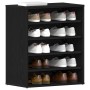 Armario para zapatos Negro Roble 60x35x70 cm Madera de , Zapateros y organizadores de calzado - Ref: Foro24-862683, Precio: 7...
