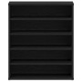 Armario para zapatos Negro Roble 60x35x70 cm Madera de , Zapateros y organizadores de calzado - Ref: Foro24-862683, Precio: 7...