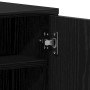 Armario para zapatos Negro Roble 32x35x92 cm de madera de , Zapateros y organizadores de calzado - Ref: Foro24-862685, Precio...