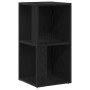Gabinete Esquinero Negro Roble 33x33x67 cm Madera Elaborada de , Taquillas y armarios de almacenamiento - Ref: Foro24-862690,...