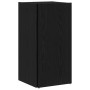 Gabinete Esquinero Negro Roble 33x33x67 cm Madera Elaborada de , Taquillas y armarios de almacenamiento - Ref: Foro24-862690,...