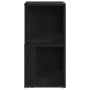 Gabinete Esquinero Negro Roble 33x33x67 cm Madera Elaborada de , Taquillas y armarios de almacenamiento - Ref: Foro24-862690,...