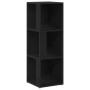 Gabinete Esquinero Negro Roble 33x33x100 cm Madera Elaborada de , Taquillas y armarios de almacenamiento - Ref: Foro24-862691...
