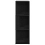 Gabinete Esquinero Negro Roble 33x33x100 cm Madera Elaborada de , Taquillas y armarios de almacenamiento - Ref: Foro24-862691...