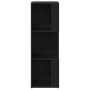 Gabinete Esquinero Negro Roble 33x33x100 cm Madera Elaborada de , Taquillas y armarios de almacenamiento - Ref: Foro24-862691...