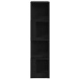 Estantería Negra de Roble 33x33x132 cm de madera de , Taquillas y armarios de almacenamiento - Ref: Foro24-862692, Precio: 66...