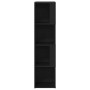 Estantería Negra de Roble 33x33x132 cm de madera de , Taquillas y armarios de almacenamiento - Ref: Foro24-862692, Precio: 66...