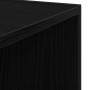Estantería Negra de Roble 33x33x132 cm de madera de , Taquillas y armarios de almacenamiento - Ref: Foro24-862692, Precio: 66...