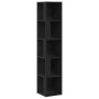 Gabinete Esquinero Negro Roble 33x33x164,5 cm Madera de , Taquillas y armarios de almacenamiento - Ref: Foro24-862693, Precio...