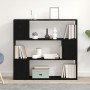 Estantería Negro Roble 100x24x94 cm Madera de , Muebles TV - Ref: Foro24-862696, Precio: 67,63 €, Descuento: -5%%