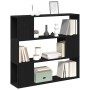 Estantería Negro Roble 100x24x94 cm Madera de , Muebles TV - Ref: Foro24-862696, Precio: 67,63 €, Descuento: -5%%