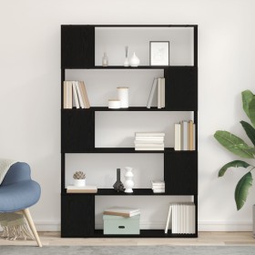 Estante Negro Roble 100x24x155 cm Madera de , Muebles TV - Ref: Foro24-862698, Precio: 96,13 €, Descuento: -5%%