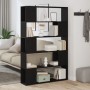 Estante Negro Roble 100x24x155 cm Madera de , Muebles TV - Ref: Foro24-862698, Precio: 96,13 €, Descuento: -5%%