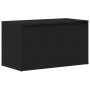 Banco de Hall Negro Roble 80x40x45 cm Madera Elaborada de , Bancos para recibidores y almacenamiento - Ref: Foro24-862701, Pr...