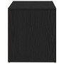 Banco de Hall Negro Roble 80x40x45 cm Madera Elaborada de , Bancos para recibidores y almacenamiento - Ref: Foro24-862701, Pr...