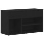 Banco Hall Negro Roble 60x30x45 cm Madera Compuesta de , Zapateros y organizadores de calzado - Ref: Foro24-862703, Precio: 6...