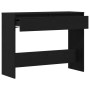 Mesa Consola de Roble Negro - 100x35x76.5 cm - Madera Engineered de , Mesas auxiliares - Ref: Foro24-862708, Precio: 77,20 €,...