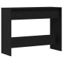 Mesa Consola de Roble Negro - 100x35x76.5 cm - Madera Engineered de , Mesas auxiliares - Ref: Foro24-862708, Precio: 77,20 €,...