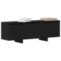 Mueble de TV Negro Roble 120x30x40.5 cm Madera Compuesta de , Muebles TV - Ref: Foro24-862709, Precio: 82,00 €, Descuento: %