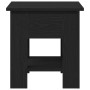 Mesa de Café Negro Roble 40x40x42 cm Madera Elaborada de , Mesas de centro - Ref: Foro24-862712, Precio: 43,38 €, Descuento: ...