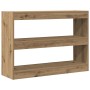 Estantería/Divisor de habitación - Roble artesanal - 100x30x72 cm - Hecho de madera elaborada de , Librerías y estanterías - ...