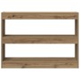 Estantería/Divisor de habitación - Roble artesanal - 100x30x72 cm - Hecho de madera elaborada de , Librerías y estanterías - ...