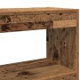 Armario para Libros/Divisor de Habitaciones - Madera Rústica - 100x30x103cm - Madera Elaborada de , Librerías y estanterías -...