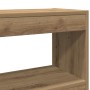 Armario de Libros/División de Espacio en Roble Artesanal - 100x30x103cm, Hecho de Madera Diseñada de , Librerías y estantería...