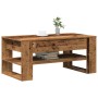 Mesa de café de madera reciclada 102x55x45 cm de madera de ingeniería de , Mesas de centro - Ref: Foro24-862727, Precio: 80,8...