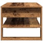 Mesa de café de madera reciclada 102x55x45 cm de madera de ingeniería de , Mesas de centro - Ref: Foro24-862727, Precio: 80,8...